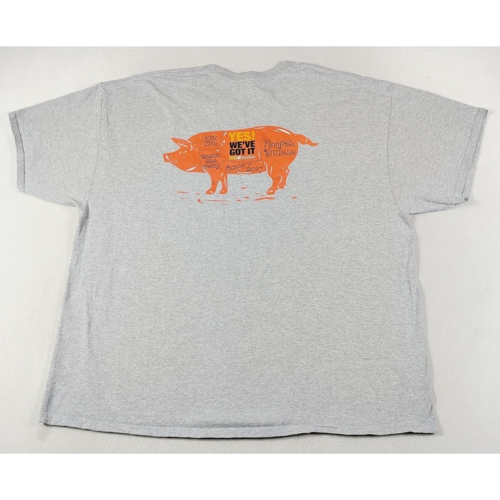 Gildan AutoZone Shirt Mens 3XL Gray Yes We've Got It Memphis Tennessee 2017 Tee